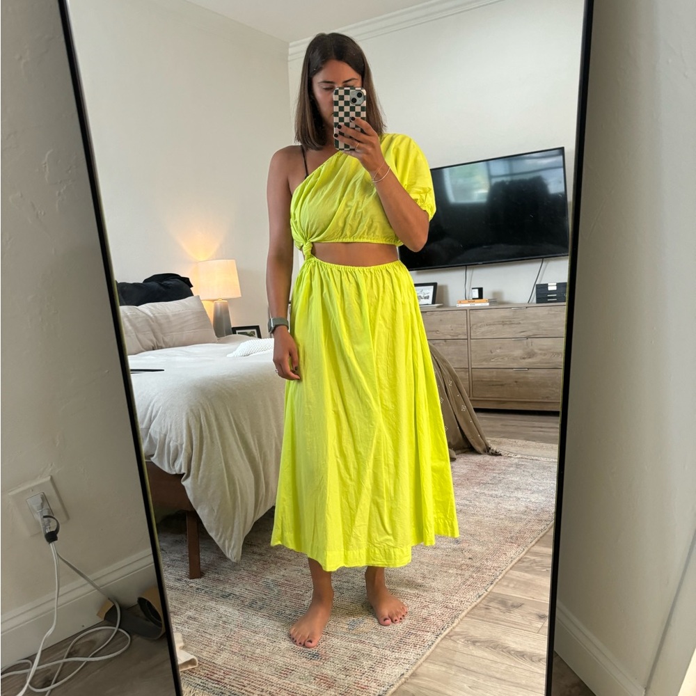 Stateside Neon Midi Dress